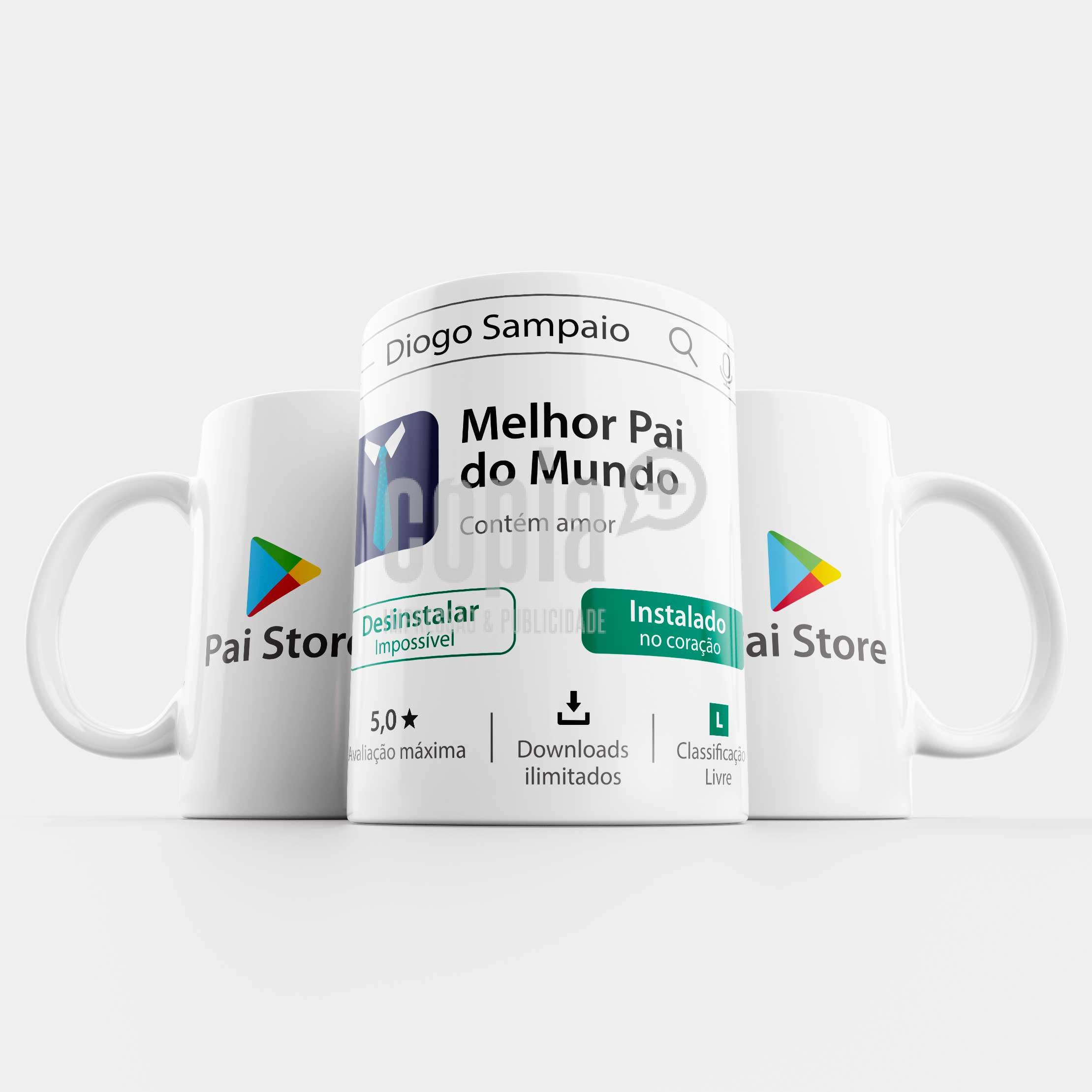 Caneca Dia do Pai 133.5 copiamais pai store