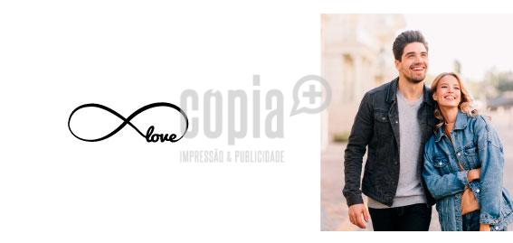 Caneca Dia dos Namorados infinite love 136.6