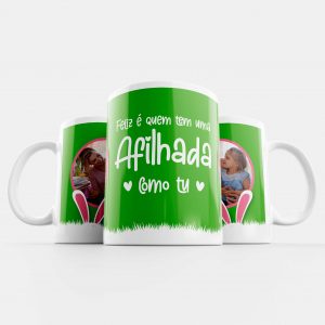 Caneca Páscoa Feliz é quem tem uma afilhada como tu mod138_5 copiamais