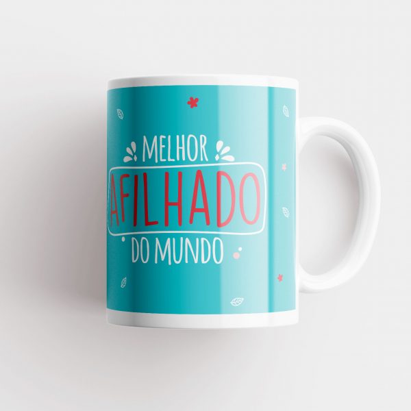 Caneca Páscoa Melhor Afilhado do Mundo mod.146_3 copiamais