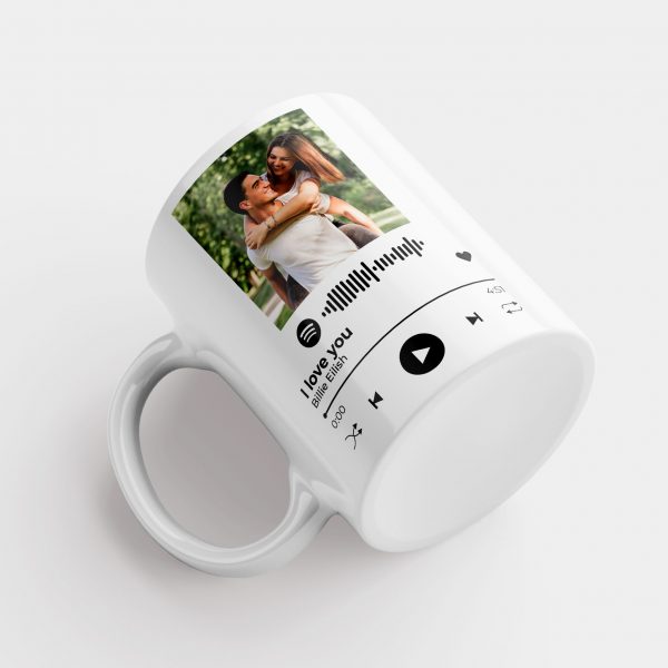 Caneca personalizável Música Spotify copia+ mod.147