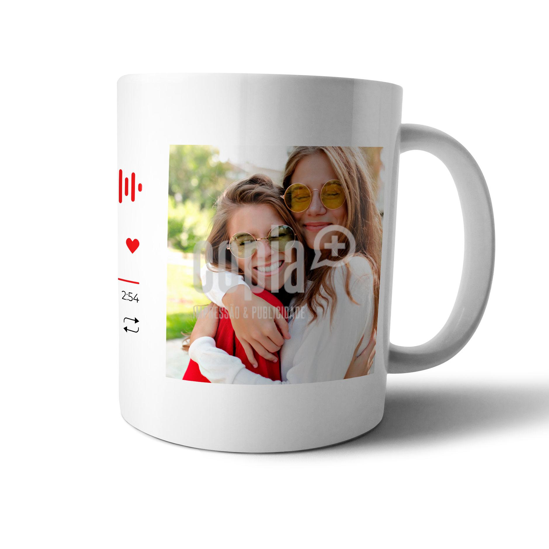 Caneca personalizável Música Spotify mod.148 copia+