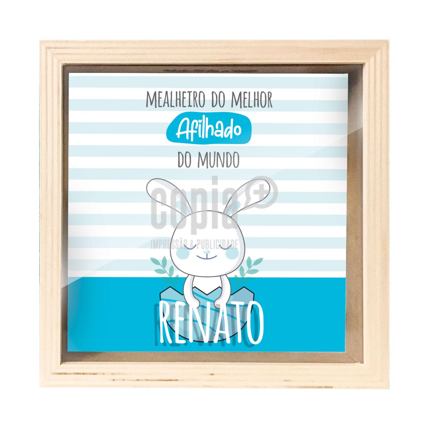 Mealheiro Moldura Mealheiro da Melhor Afilhada do mundo mod.23 copiamais