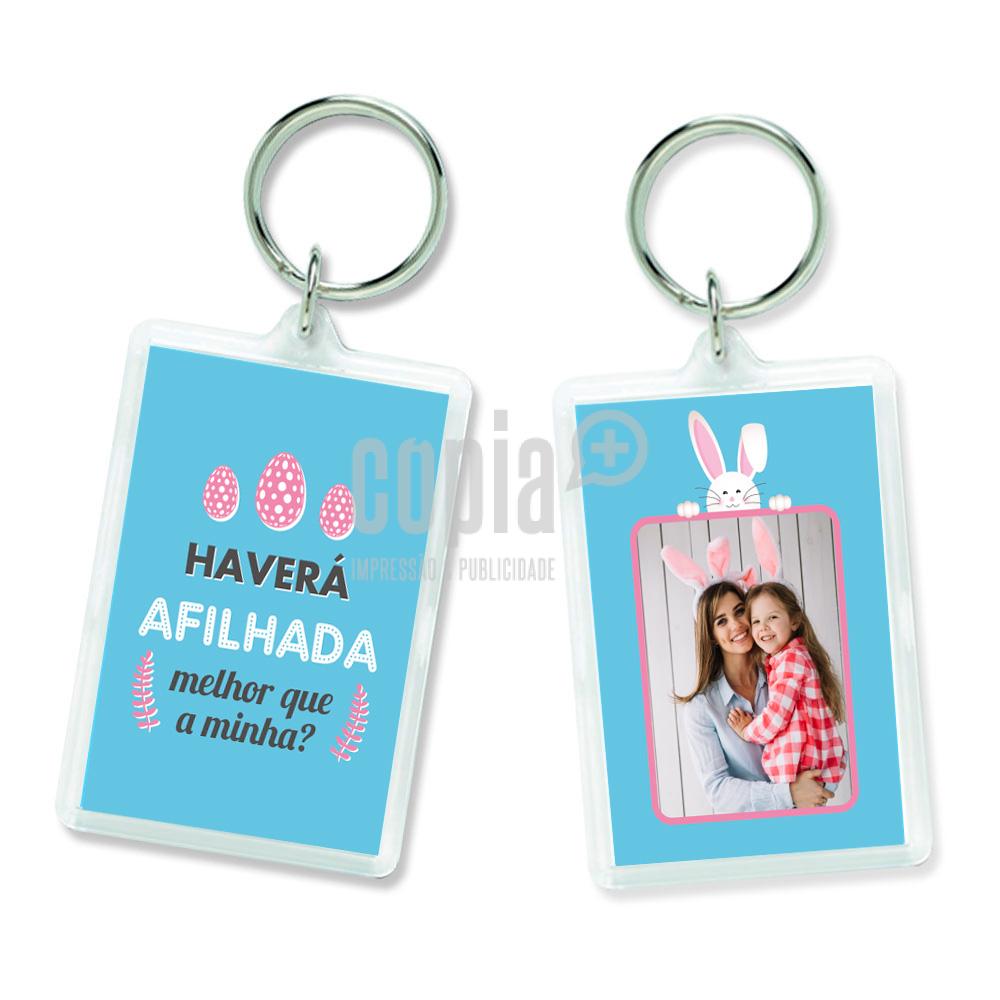 Porta-chaves retangular páscoa mod. 58