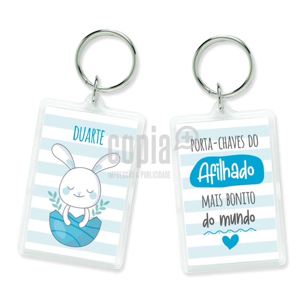 Porta-chaves Páscoa Afilhado mais bonito do mundo mod.61 copiamais