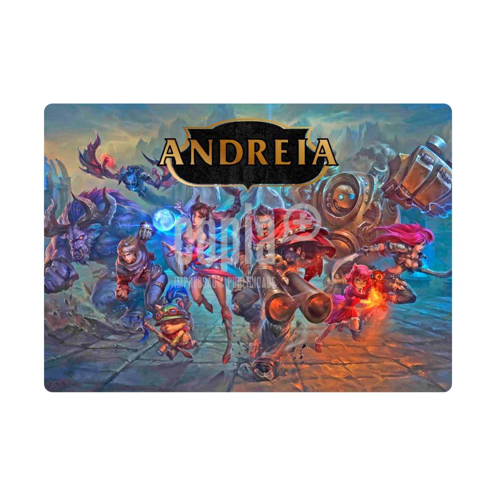 Tapete de Rato Gamer A3 League of Legends LOL copiamais mod.19