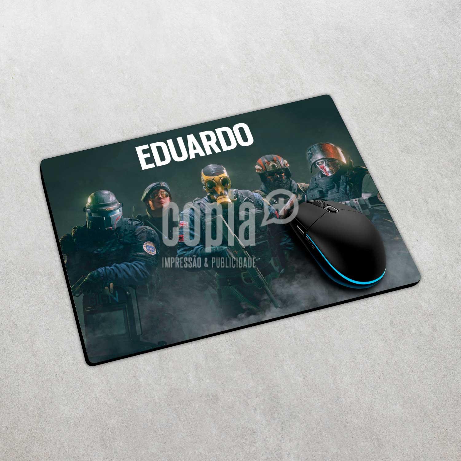 Tapete de Rato A3 Gamer Tom Clancy's Rainbow copiamais mod.22