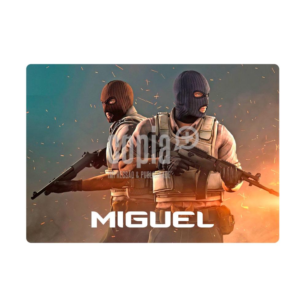 Tapete de rato A3 Gamer CS go Counter Strike copiamais mod.25