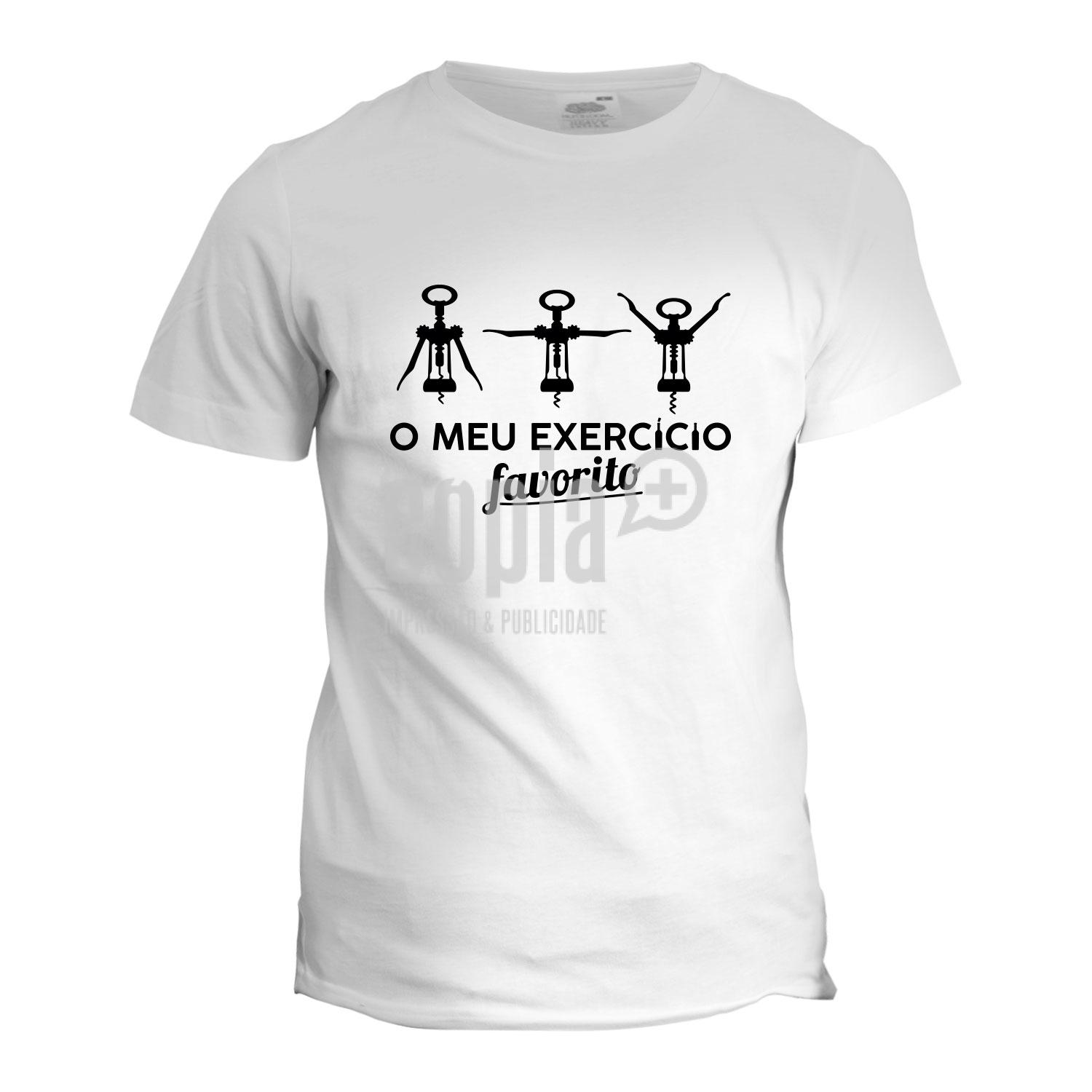 T-shirt O meu exercício favorito mod.133 copia+
