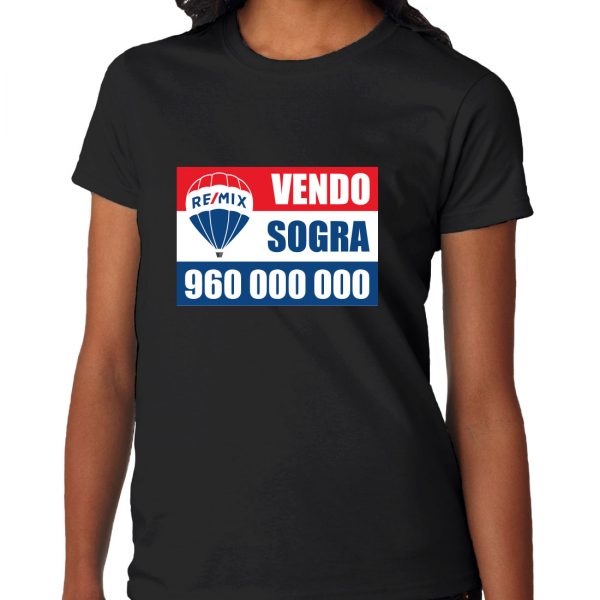 T-shirt vendo sogra remax mod.136 copiamais