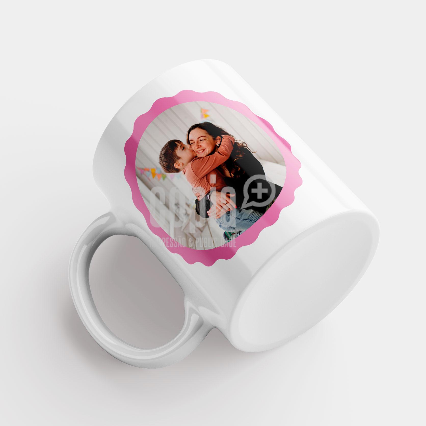 Caneca Eu gosto mais da minha mãe do que chocolate presente dia da mãe copia+ mod.149