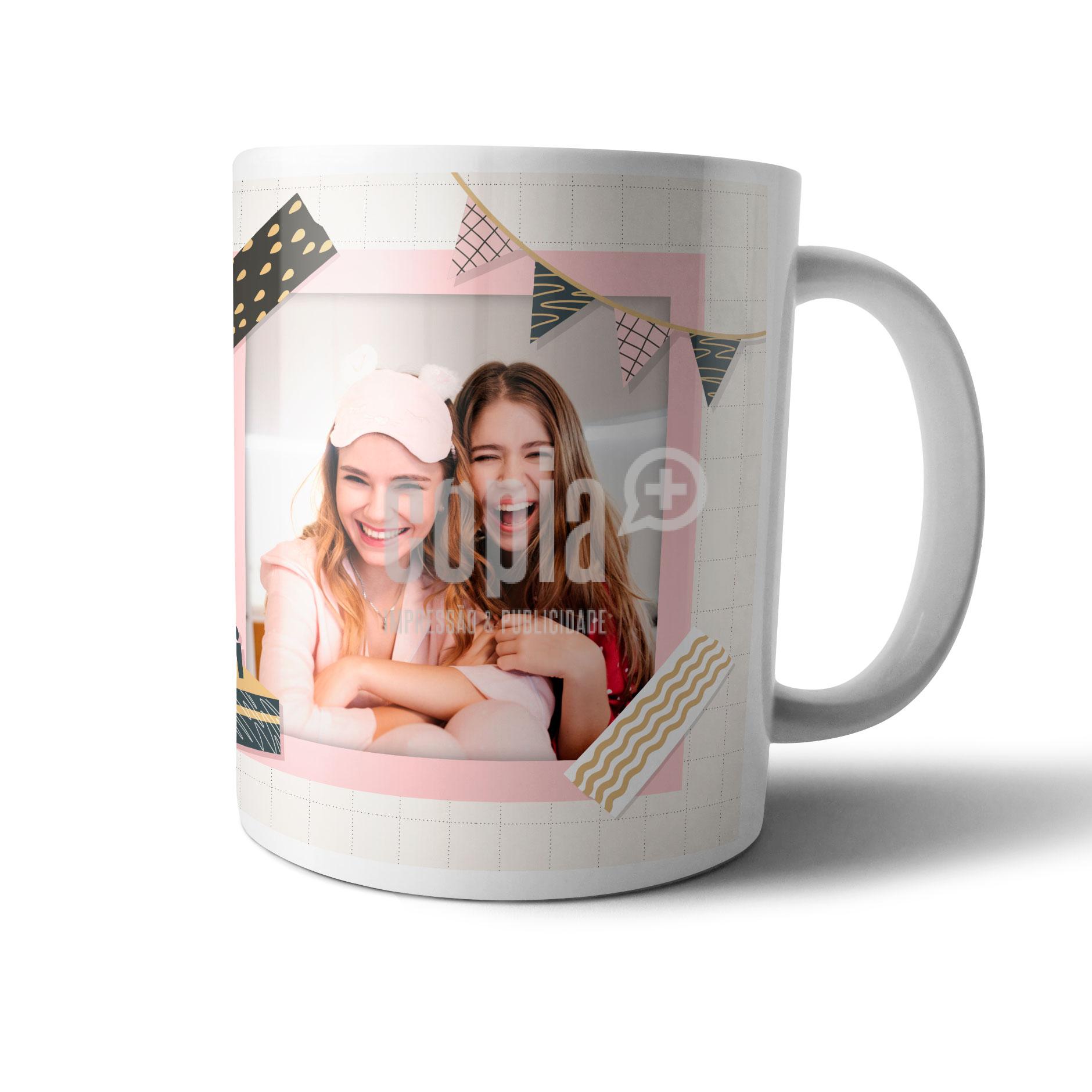 Caneca Feliz Aniversário Parabéns Presente mod.155.1