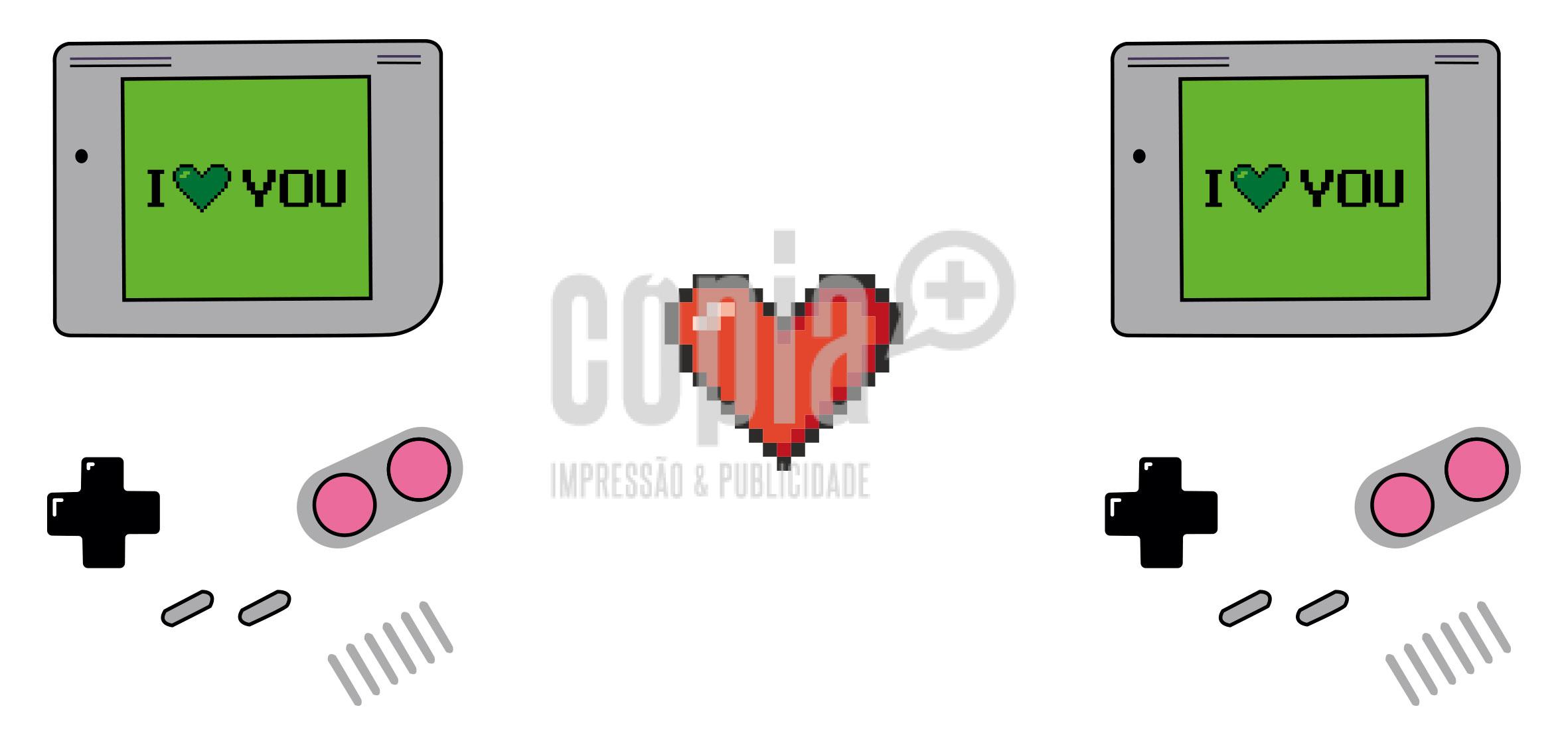 Caneca I love you Game Boy mod.157_6