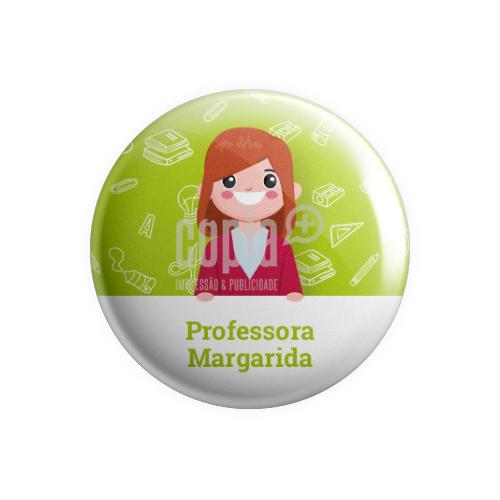 Crachá identificação professora educadora mod91
