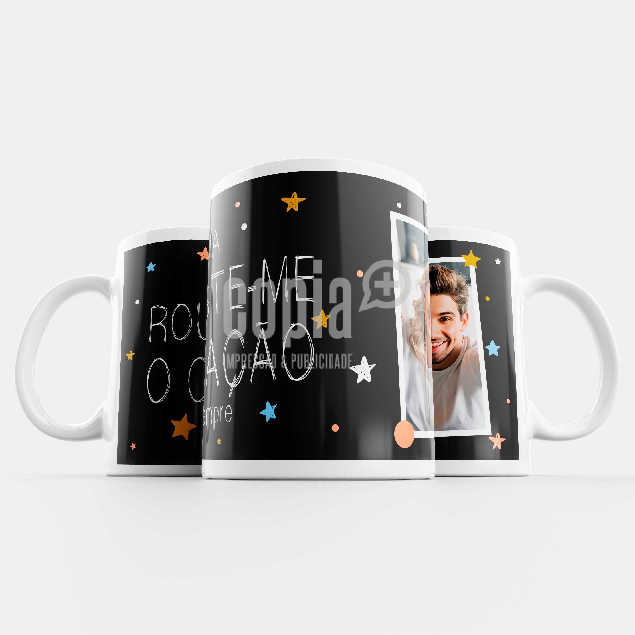 Caneca roubaste-me o coração mod.168-5 copiamais