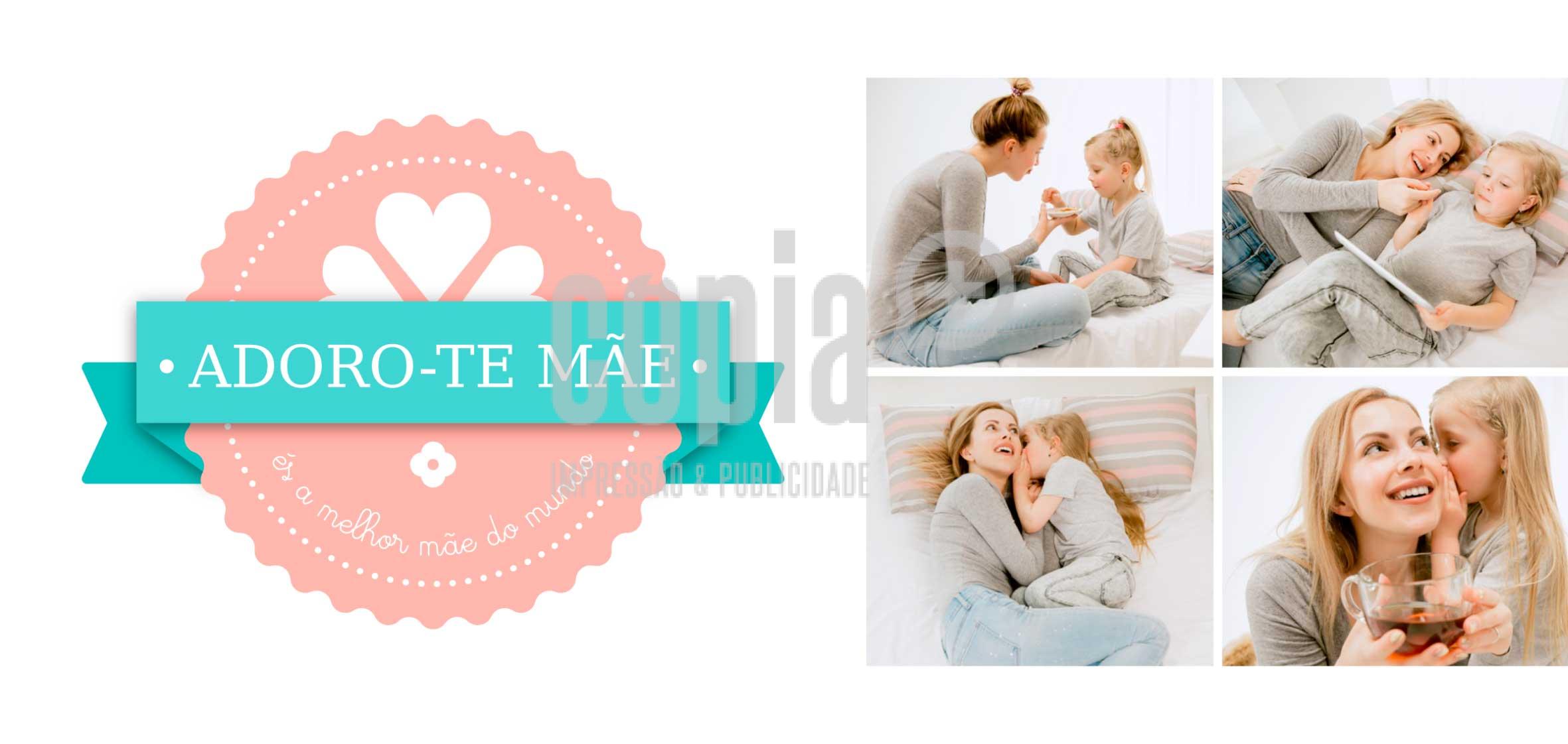 Caneca adoro-te mãe dia da mãe mod.176_6 copiamais