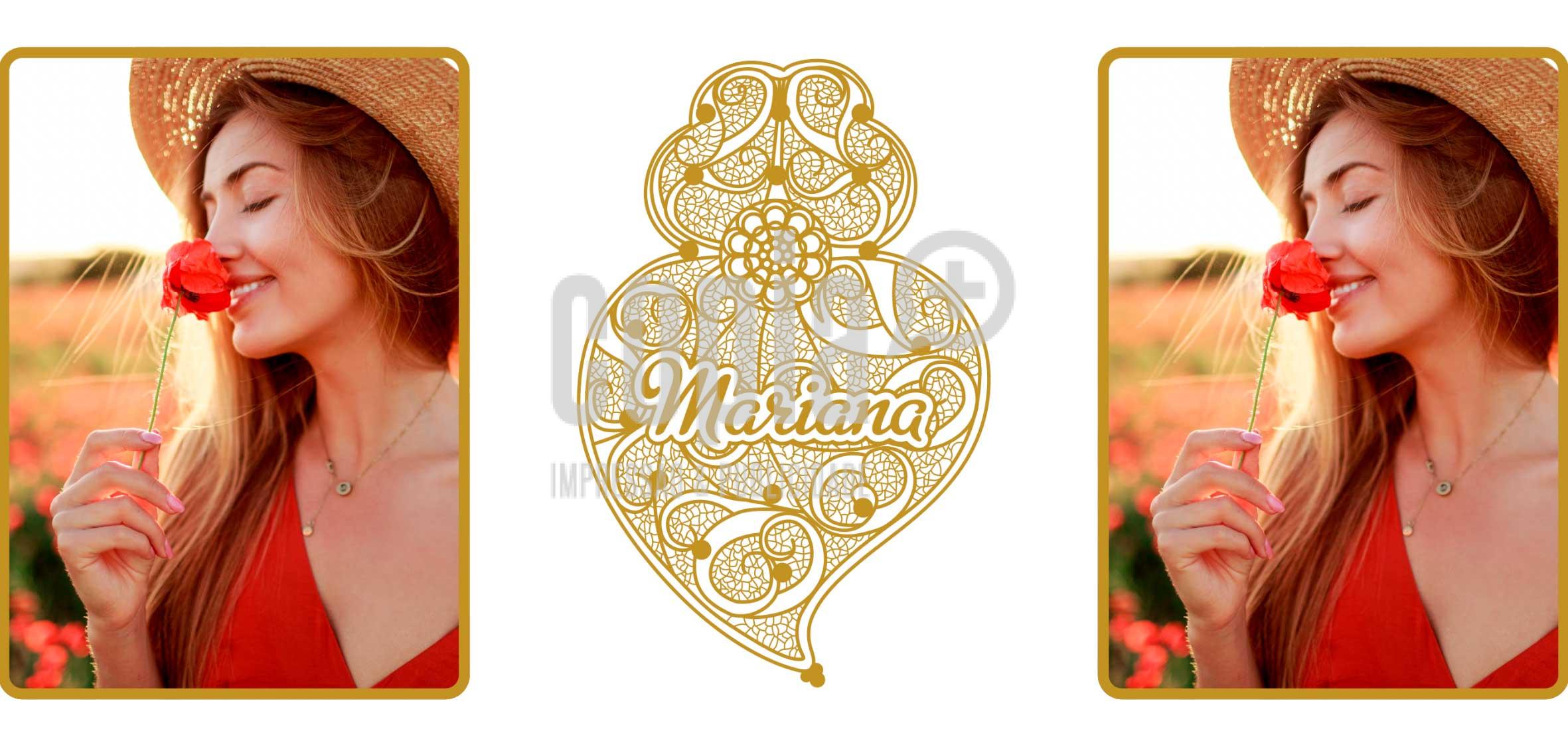 Caneca coração de viana do castelo filigrana ouro copiamais mod.178_6