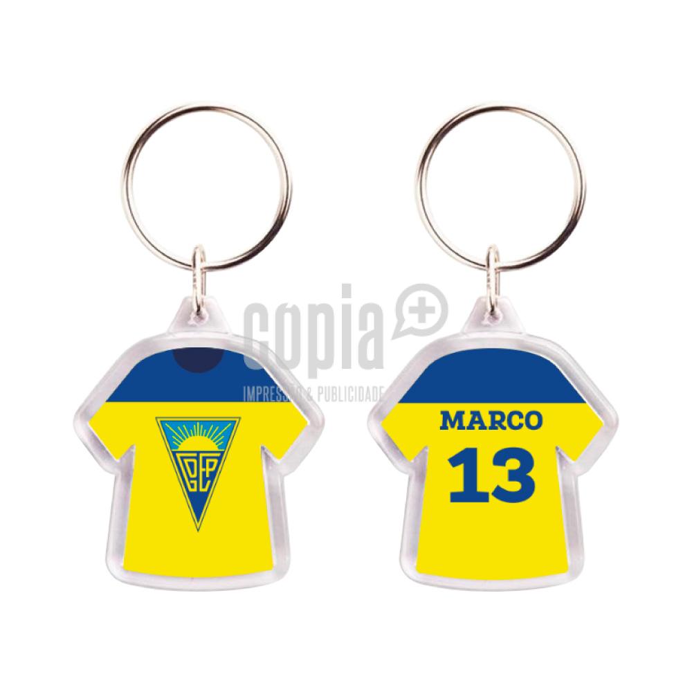 Porta-chaves camisola clube de futebol estoril praia copia+ mod.8