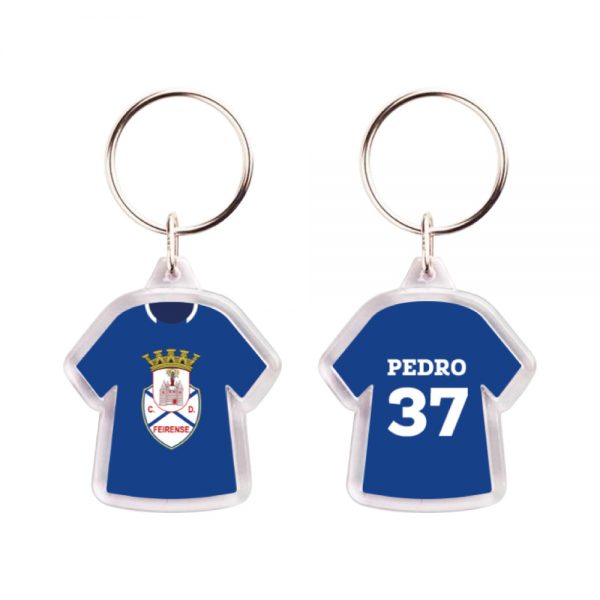 Porta-chaves camisola futebol clube desportivo feirense santa maria da feira copia+ mod.11