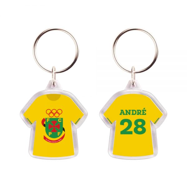 porta-chaves camisola futebol clube paços de ferreira cópia+ mod.17