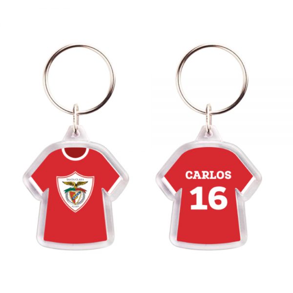 porta-chaves camisola futebol clube desportivo santa clara ponta delgada açores cópia+ mod.22