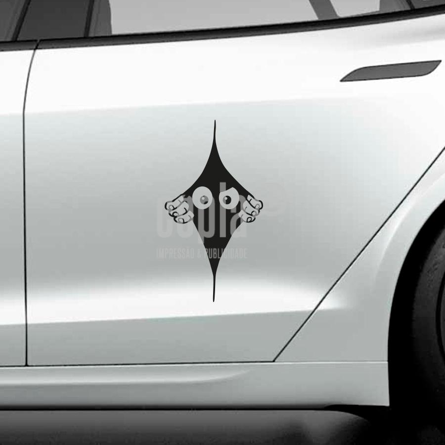 adesivo sticker autocolante olhos espreitar cópia+ mod.27