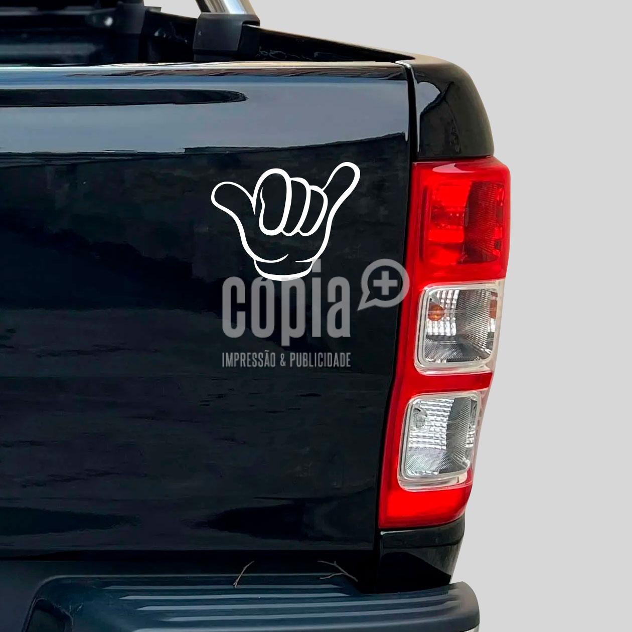 sticker adesivo autocolante mão cópia+ mod.34