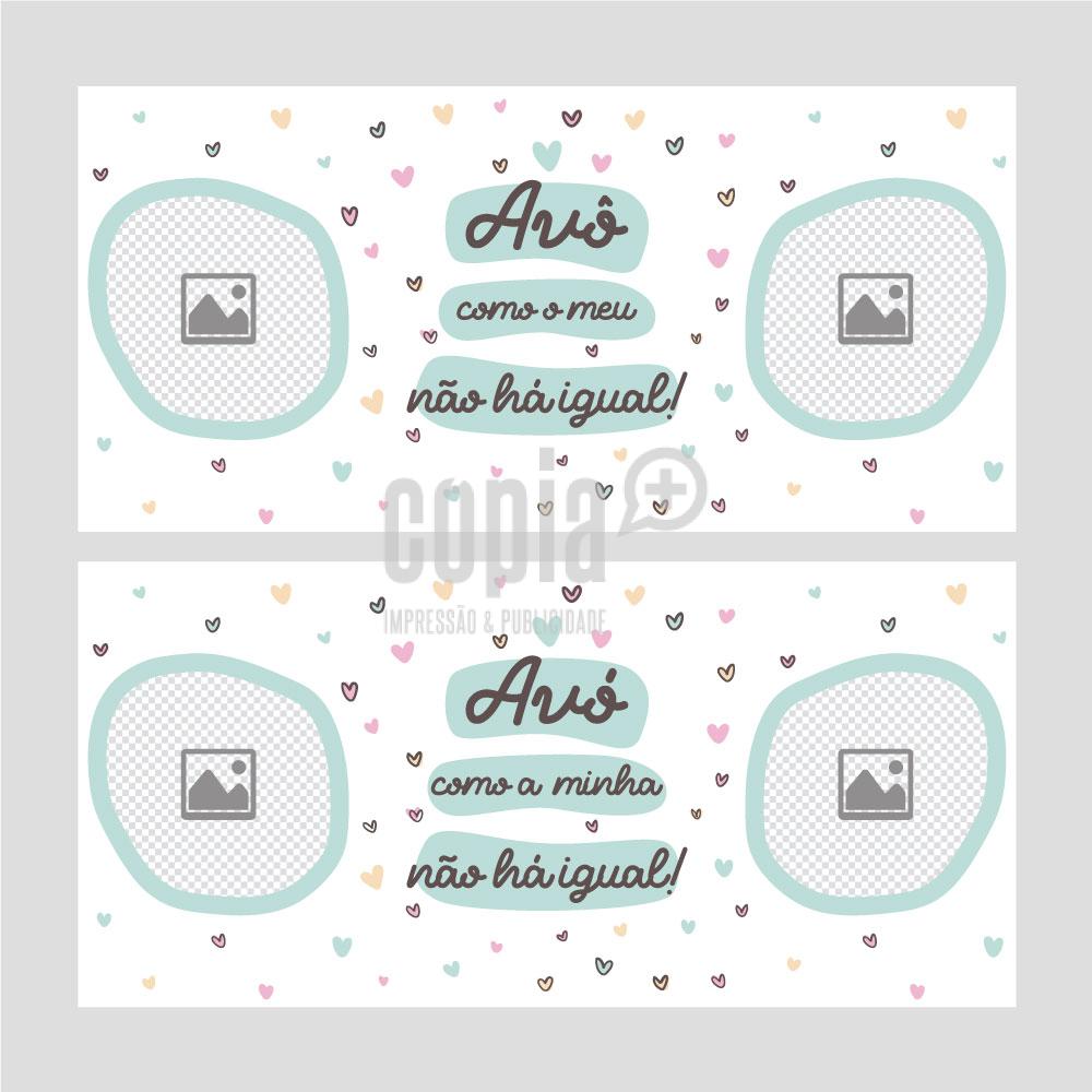 Caneca dia dos avós Avô como o meu não há igual mod.193_6 cópia+