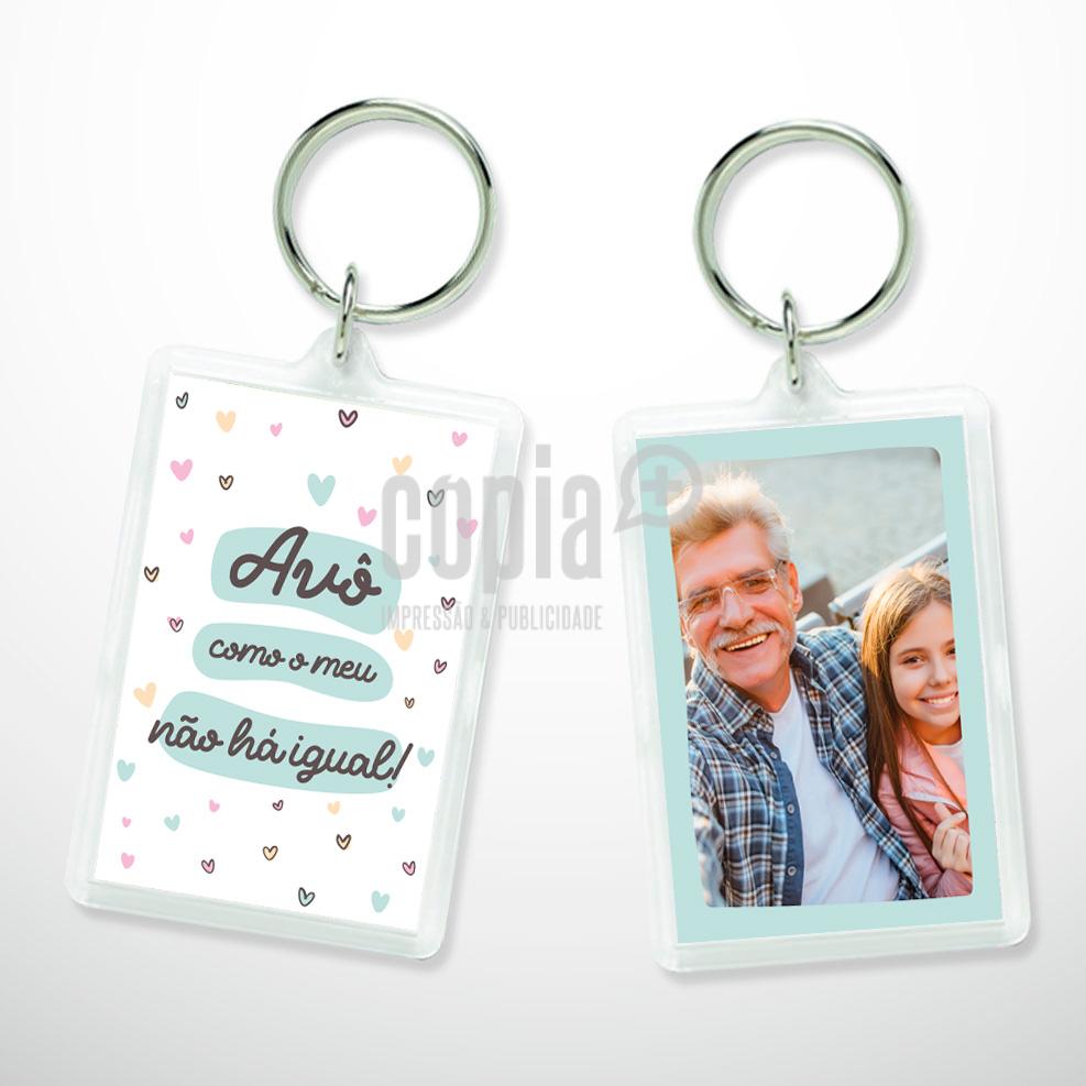 Porta-chaves dia dos avós avô como o meu não há igual mod.77 cópia+