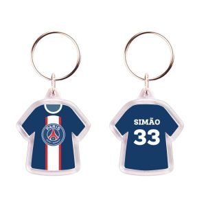 porta-chaves camisola Paris Saint-Germain Football Club