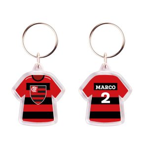 Porta-chaves camisola Clube de Regatas do Flamengo