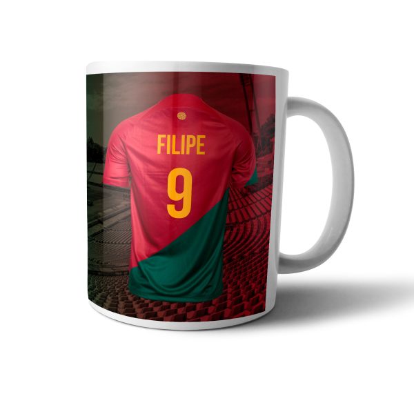 caneca camisola portugal seleção futebol cópia+ mod.213