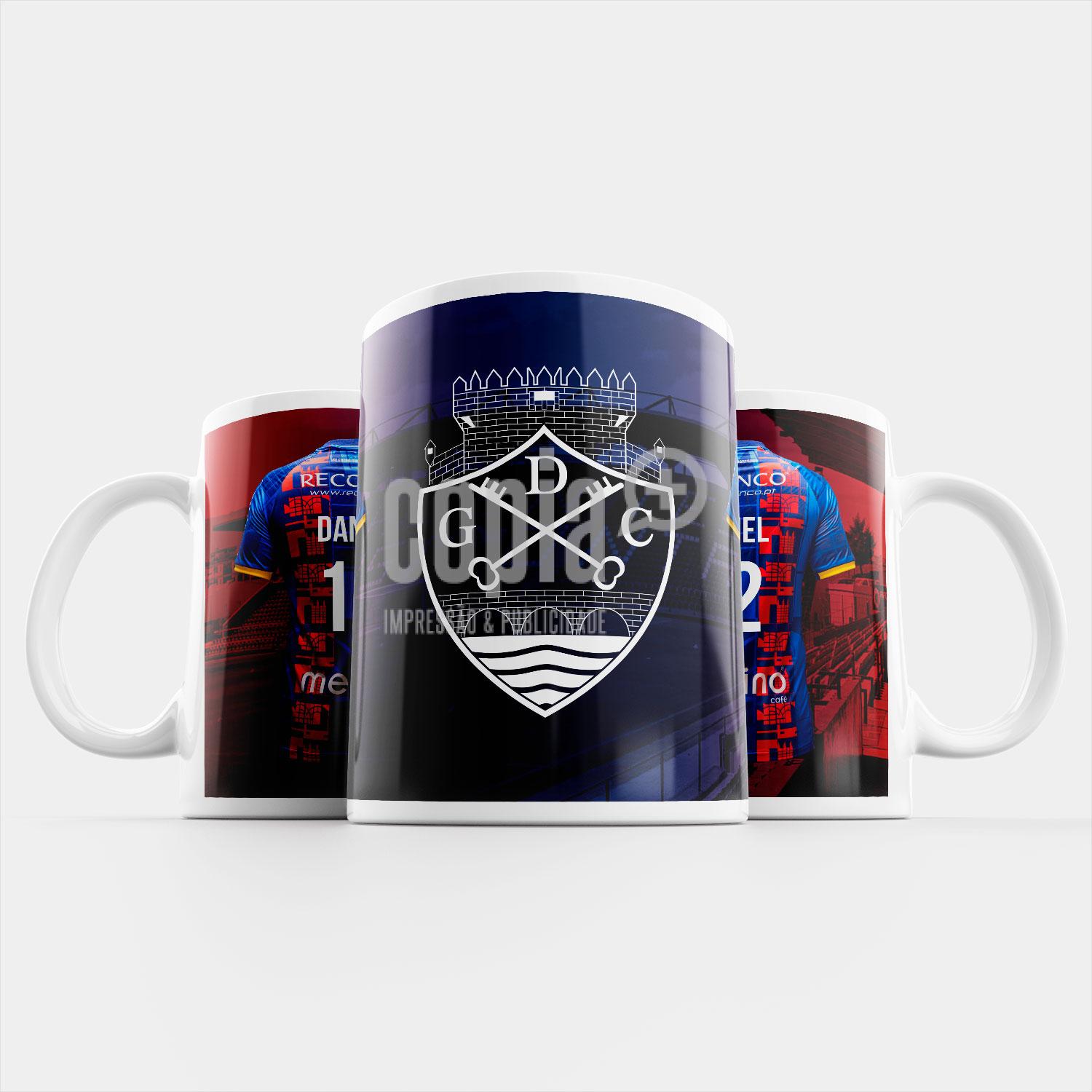 Caneca camisola clube desportivo chaves cópia+ mod.201