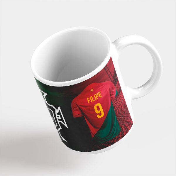 caneca camisola portugal seleção futebol cópia+ mod.213