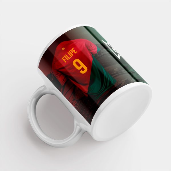 caneca camisola portugal seleção futebol cópia+ mod.213