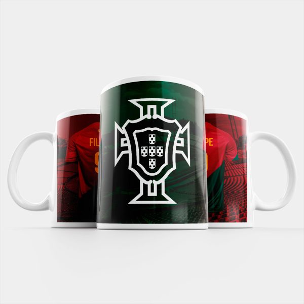 caneca camisola portugal seleção futebol cópia+ mod.213