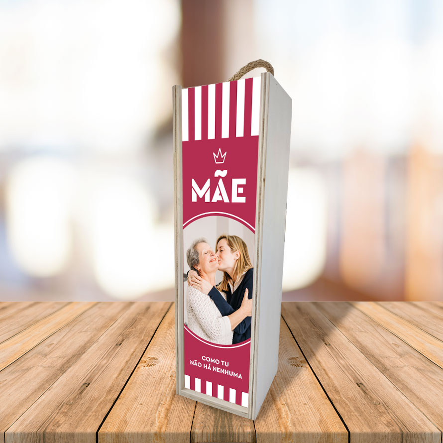 Caixa para garrafa de vinho dia da mãe cópia+ mod.16