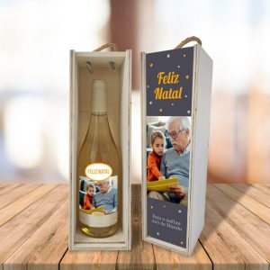 Caixa para garrafa de vinho personalizada cópia+ mod.6