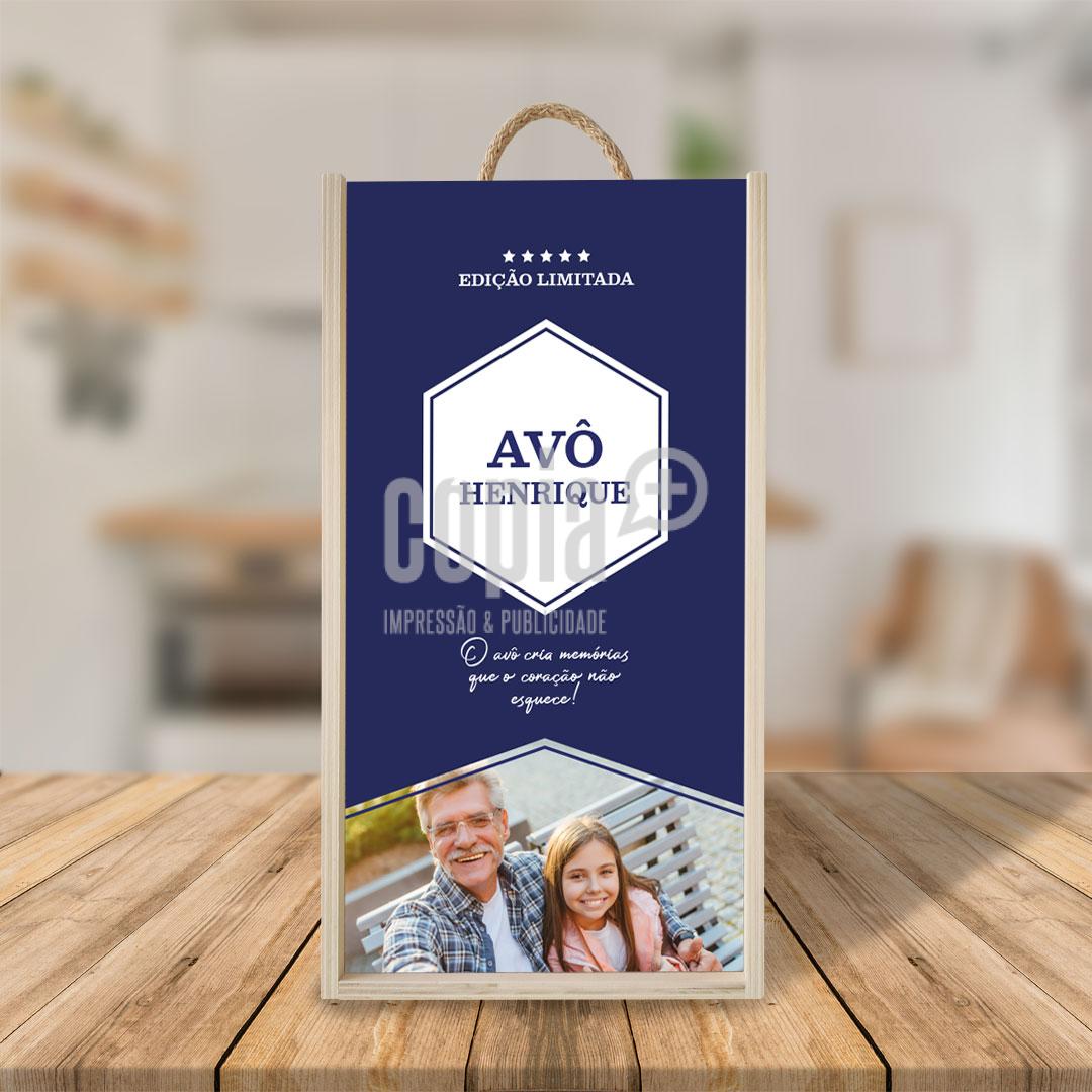 caixa para garrafas de vinho avô mod.13