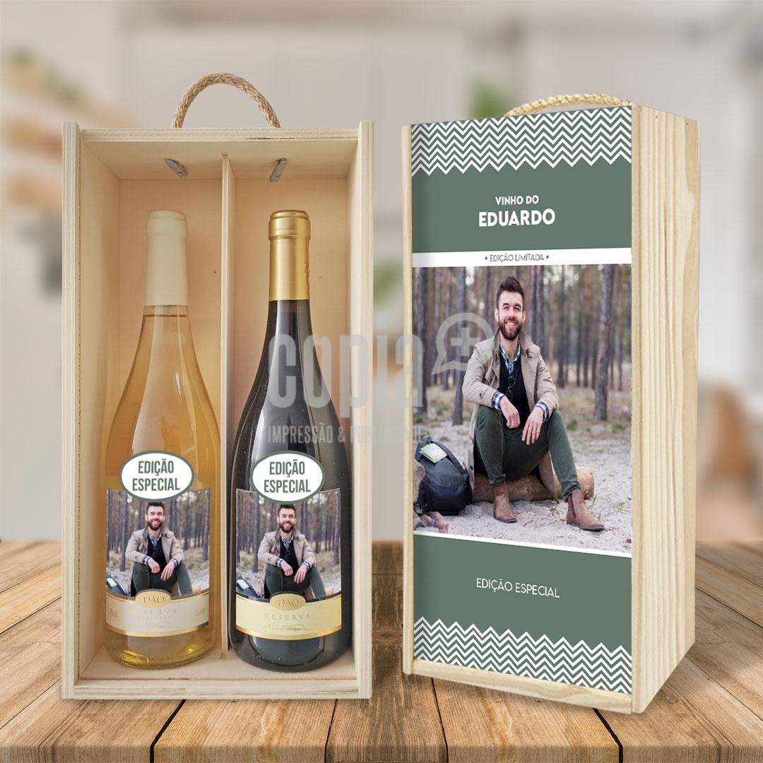 caixa para garrafas de vinho mod.7