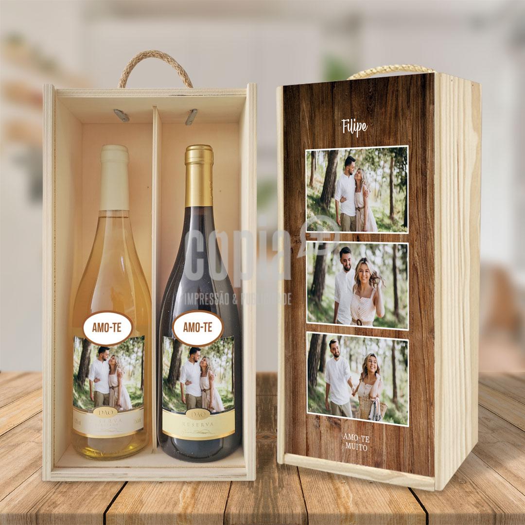 Caixa para garrafas de vinho cópia+ mod.8